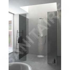 Grohe Grohtherm - Mitigeur thermostatique de douche encastré pour 2 sorties, chrome 24076000