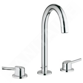 Grohe Concetto - Mitigeur de lavabo, 3 trous, chrome 20216001