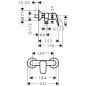 Hansgrohe Logis - Mitigeur de douche, chrome 71600000