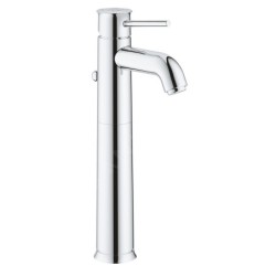 Grohe BauClassic - Mitigeur pour la vasque, avec tirette, chrome 32868000