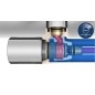 Grohe Grohtherm SmartControl - Mitigeur thermostatique encastré de douche, 3 sorties, Cool Sunrise brossé 29121GN0