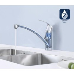 Grohe Eurostyle Cosmopolitan - Mitigeur de lavabo avec vidage et bec pivotant, chrome 23043003