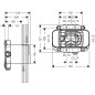 Axor One - Corps d’encastrement pour mitigeur thermostatique encastré 45710180