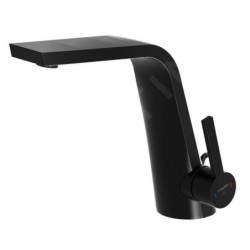 Steinberg 260 - Mitigeur de lavabo avec vidage, noir mat 260 1000 1 S