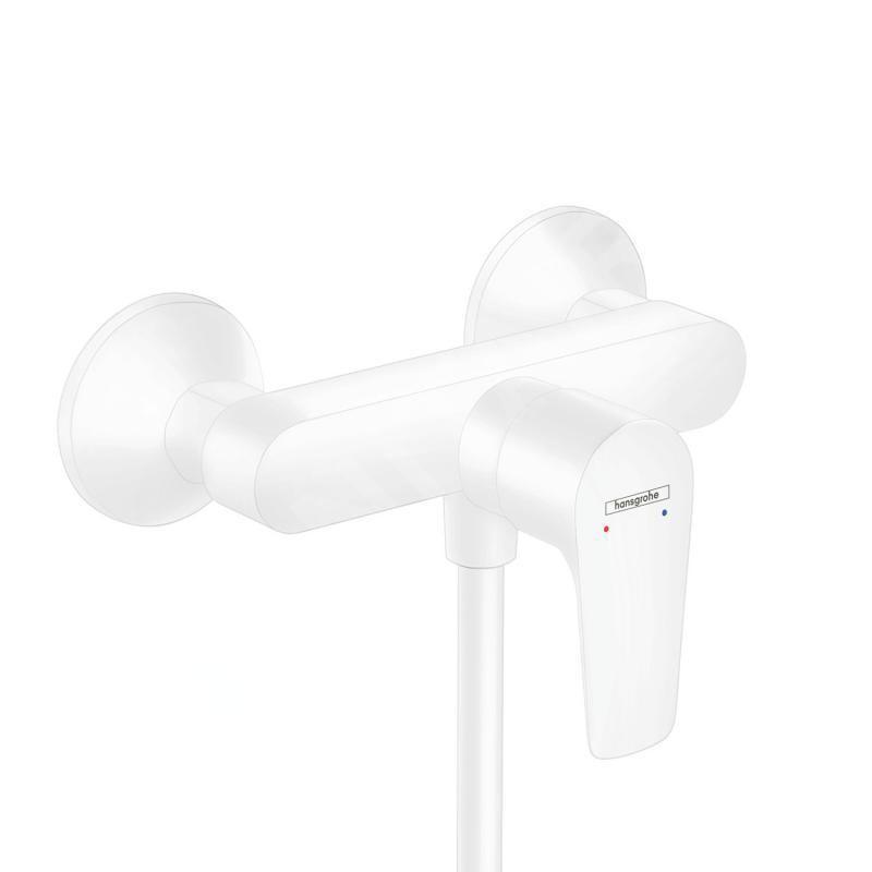 Hansgrohe Talis E - Mitigeur de douche, blanc mat 71760700