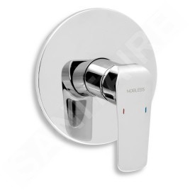 Novaservis Nobless Tina - Robinetterie de douche encastrée, chrome 38050,0