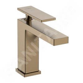 Hansgrohe Tecturis E - Mitigeur d'évier avec vidage, CoolStart, EcoSmart, bronze brossé 73018140