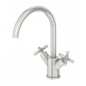 Steinberg 250 - Mitigeur de lavabo avec vidage, nickel brossé 250 1500 BN