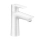 Hansgrohe Talis E - Mitigeur d'évier avec garniture de vidage, CoolStart, blanc mat 71713700