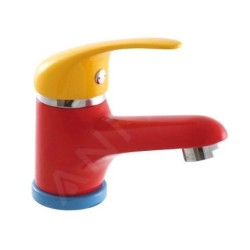Sapho Kid - Mitigeur de lavabo sans garniture de vidage, couleur/chrome KD02
