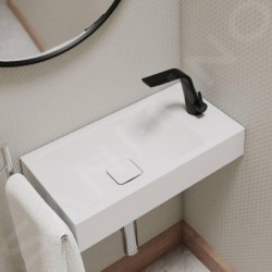 Steinberg 260 - Mitigeur de lavabo, noir mat 260 1010 1 S