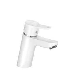 Kludi Pure&Easy - Mitigeur de lavabo, chrome/ blanc 370289165