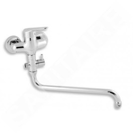 Novaservis Titania Iris New - Mitigeur de lavabo sans accessoires 100 mm, chromé 94475/1,0