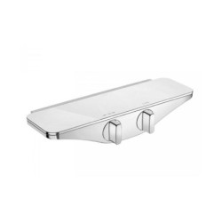 Hansa Emotion - Mitigeur thermostatique de douche, blanc/ chrome 5863017182