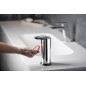 Distributeur automatique, 240ml, 74x184x113mm, acier inoxydable poli