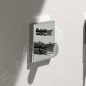 Axor Starck Organic - Mitigeur thermostatique encastré avec vanne d’arrêt et inverseur, chrome 12716000