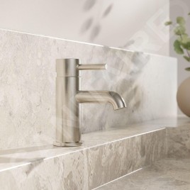 Steinberg 100 - Mitigeur de lavabo, nickel brossé 100 1050 BN