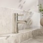 Steinberg 100 - Mitigeur de lavabo, nickel brossé 100 1050 BN