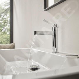 Hansgrohe Finoris - Mitigeur de lavabo 110, avec vidage, EcoSmart, chrome 76020000