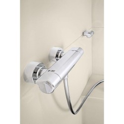 Hansa Care - Mitigeur thermostatique de douche, Thermo Cool, chrome 08707100