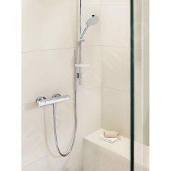 Hansa Care - Mitigeur thermostatique de douche, Thermo Cool, chrome 08707100