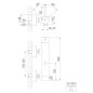 Steinberg 100 - Mitigeur de douche, noir mat 100 1220 S