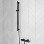 Steinberg 100 - Mitigeur de douche, noir mat 100 1220 S