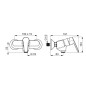 Hansa Polo - Mitigeur mural de douche, chrome 514501930067