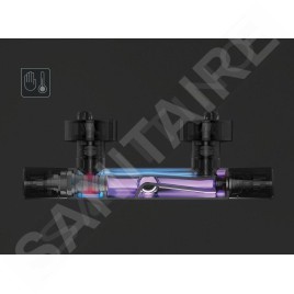 Ideal Standard Conca Tap - Mitigeur d'évier avec vidage, Silver Storm BC757GN