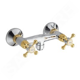 Sapho Reitano Rubinetteria Antea - Mitigeur de douche Antea, chrome/or 3862