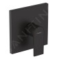 Hansgrohe Vernis Shape - Mitigeur de douche encastré, noir mat 71668670