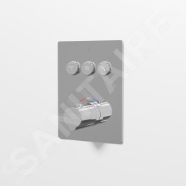 Steinberg 390 - Mitigeur thermostatique encastré pour 3 sorties, chrome 390 4231 3