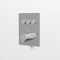 Steinberg 390 - Mitigeur thermostatique encastré pour 3 sorties, chrome 390 4231 3