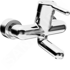 Hansa Medipro - Mitigeur de lavabo mural, chrome 02532203