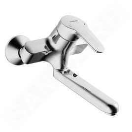 Hansa Mix - Mitigeur de lavabo mural, chrome 01948183