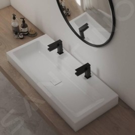 Steinberg 160 - Mitigeur de lavabo avec vidage, noir mat 160 1000 S