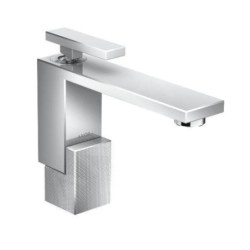 Axor Edge - Mitigeur de lavabo avec bonde, chrome/coupe diamant 46011000