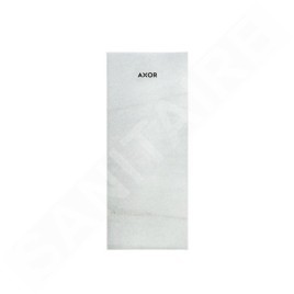 Axor MyEdition - Plaque 120 mm, marbre blanc 47911000