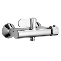 Hansa Tempra - Mitigeur de douche thermostatique, chrome 08240202