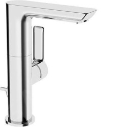 Hansa Ligna - Mitigeur de lavabo avec garniture de vidage, chrome 55302203