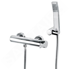 Paffoni West - Mitigeur de douche avec accessoires, chrome WS168DCR