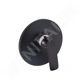 Kludi Balance - Mitigeur de douche encastré, noir mat/chrome 526558775
