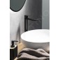 Aqualine Daphne - Mitigeur de lavabo, noir mat DH601B