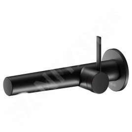 Keuco IXMO - Mitigeur de lavabo encastré, noir mat 59516371101