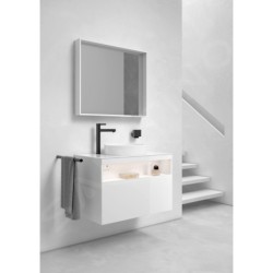 Keuco IXMO - Mitigeur de lavabo, noir mat 59510371100