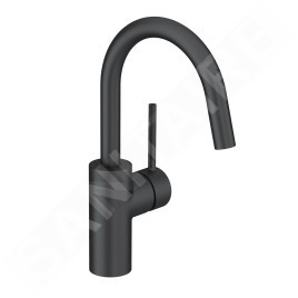 Kludi Bozz - Mitigeur de lavabo, noir mat 380283976
