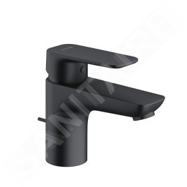 Kludi Pure&Style - Mitigeur de lavabo avec vidage, noir mat 403823975