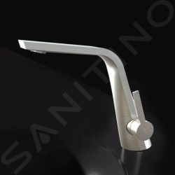 Steinberg 260 - Mitigeur de lavabo avec vidage, nickel brossé 260 1000 1 BN