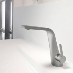 Steinberg 260 - Mitigeur de lavabo avec vidage, nickel brossé 260 1000 1 BN