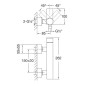 Steinberg 160 - Mitigeur de douche, chrome 160 1210